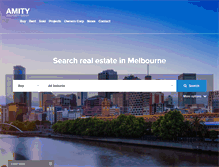 Tablet Screenshot of amity.com.au