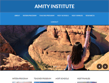 Tablet Screenshot of amity.org